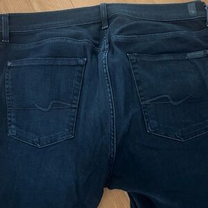 7 For All Mankind Men's Deep Indigo Relaxed Jeans